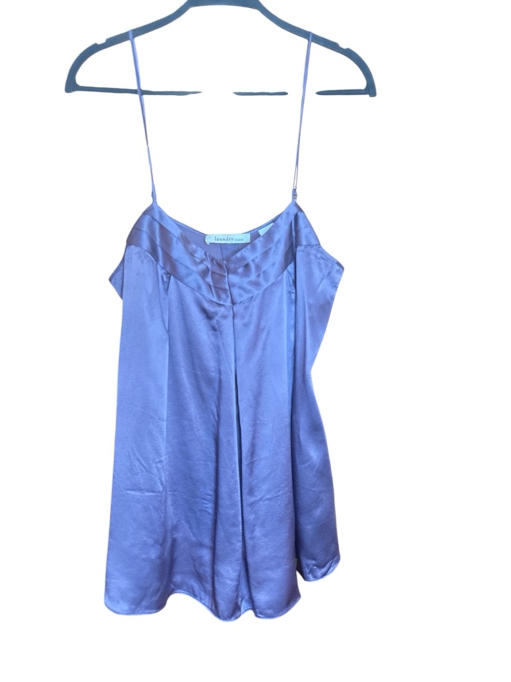 Laundry By Shelli Segal Lilac Satin Camisole Top